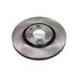 Jeu de 2 disques de frein avant MAXGEAR 19-0807 - Visuel 1