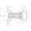 Jeu de 2 disques de frein arrière MAXGEAR 19-0809MAX - Visuel 2