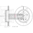 Jeu de 2 disques de frein arrière MAXGEAR 19-0846MAX - Visuel 2