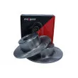 Jeu de 2 disques de frein avant MAXGEAR 19-0847 - Visuel 3