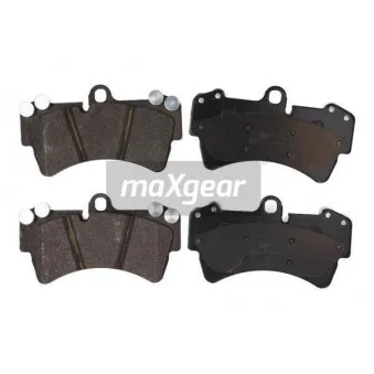 Jeu de 4 plaquettes de frein avant MAXGEAR 19-0862