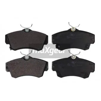 Jeu de 4 plaquettes de frein avant MAXGEAR 19-0866