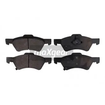 Jeu de 4 plaquettes de frein avant MAXGEAR 19-0868