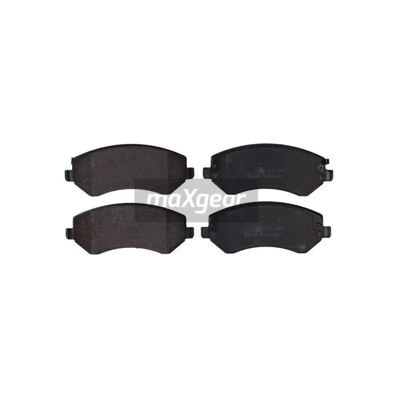 Jeu de 4 plaquettes de frein avant MAXGEAR 19-0869