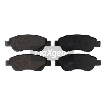 Jeu de 4 plaquettes de frein avant MAXGEAR 19-0870