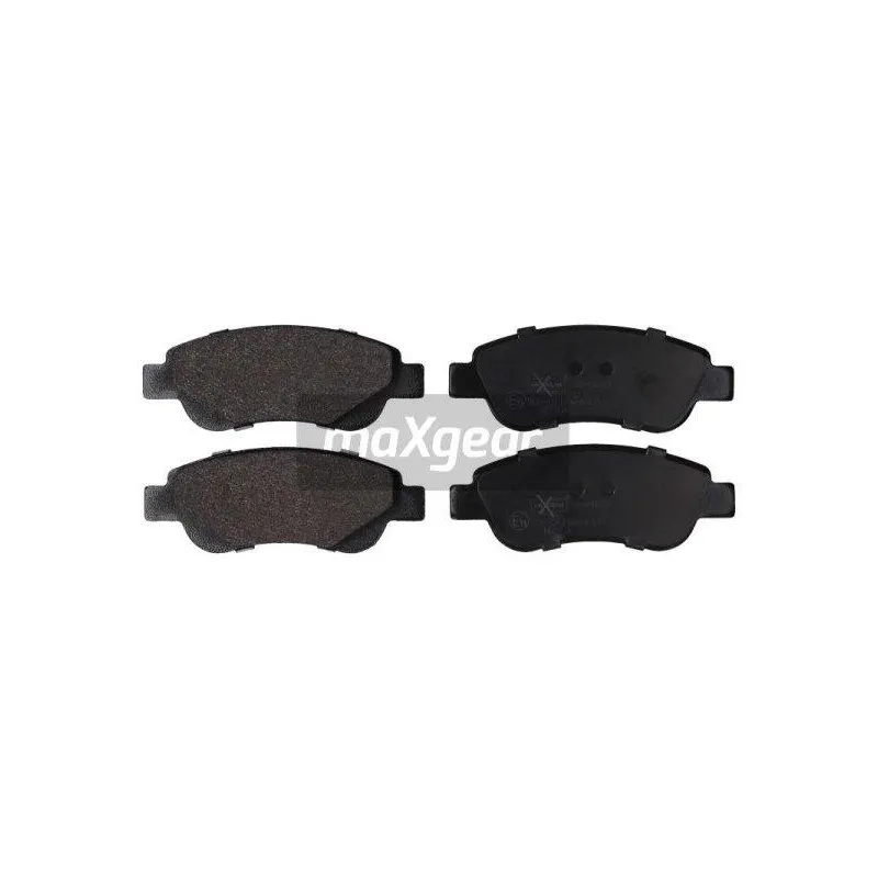Jeu de 4 plaquettes de frein avant MAXGEAR 19-0870