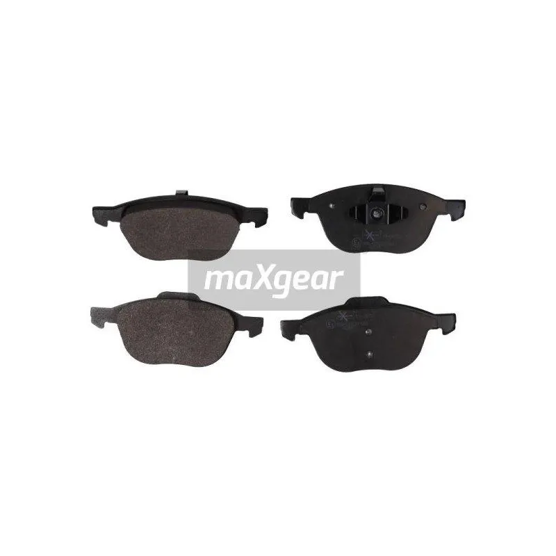 Jeu de 4 plaquettes de frein avant MAXGEAR 19-0875