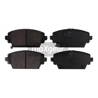 Jeu de 4 plaquettes de frein avant MAXGEAR 19-0879