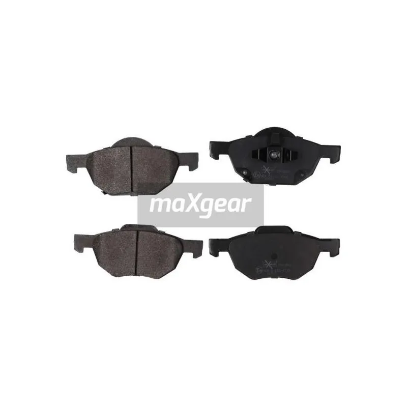 Jeu de 4 plaquettes de frein avant MAXGEAR 19-0881