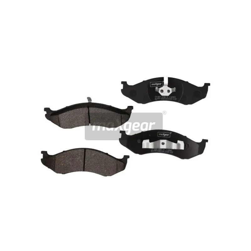 Jeu de 4 plaquettes de frein arrière MAXGEAR 19-0884