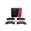 Jeu de 4 plaquettes de frein avant MAXGEAR 19-0885 - Visuel 2