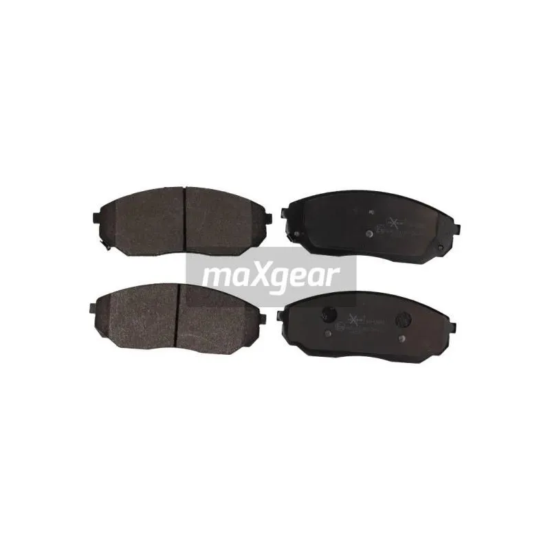 Jeu de 4 plaquettes de frein avant MAXGEAR 19-0888