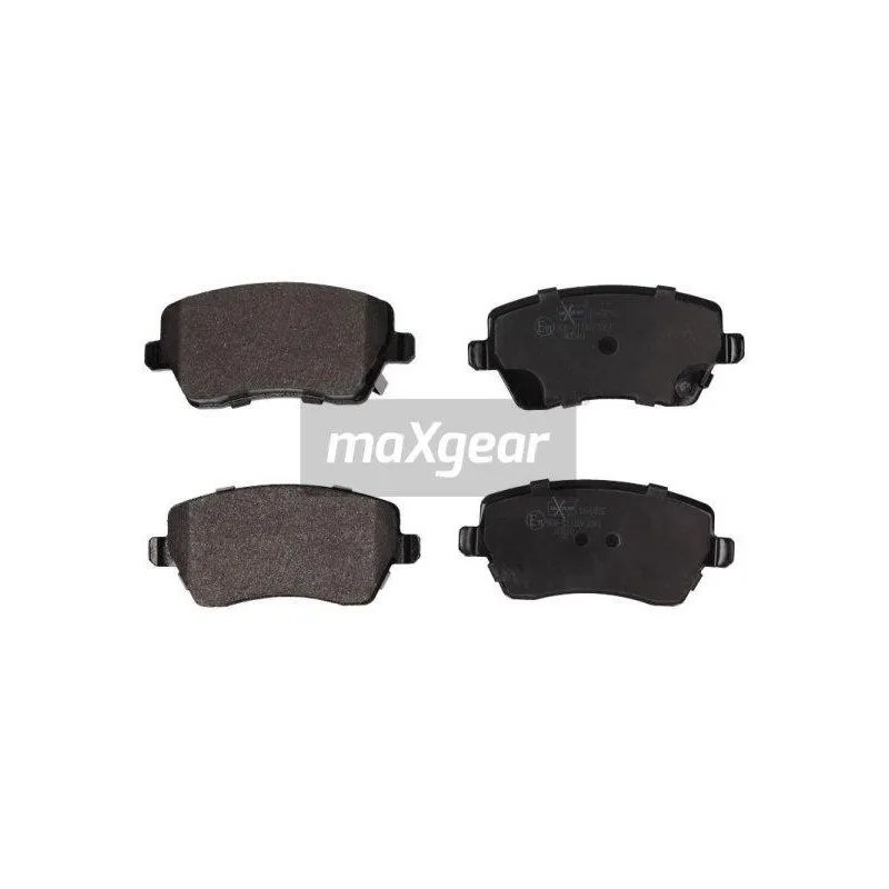 Jeu de 4 plaquettes de frein avant MAXGEAR 19-0892