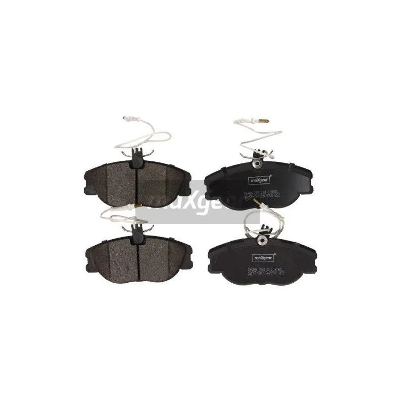 Jeu de 4 plaquettes de frein avant MAXGEAR 19-0896