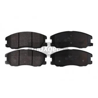 Jeu de 4 plaquettes de frein avant MAXGEAR 19-0898