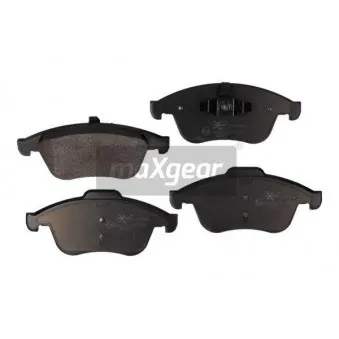 Jeu de 4 plaquettes de frein avant MAXGEAR 19-0900