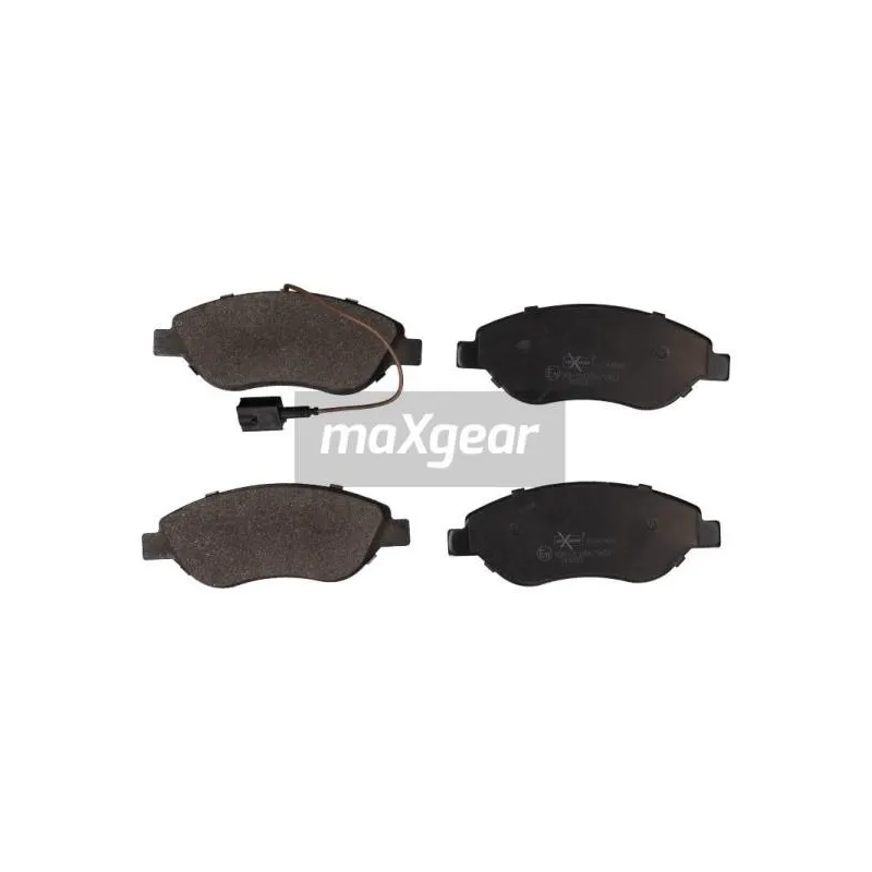 Jeu de 4 plaquettes de frein avant MAXGEAR 19-0904