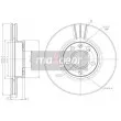 Jeu de 2 disques de frein avant MAXGEAR 19-1035MAX - Visuel 2