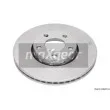 Jeu de 2 disques de frein avant MAXGEAR 19-1044MAX - Visuel 1