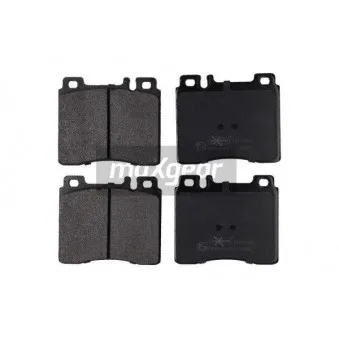 Jeu de 4 plaquettes de frein avant MAXGEAR 19-1060