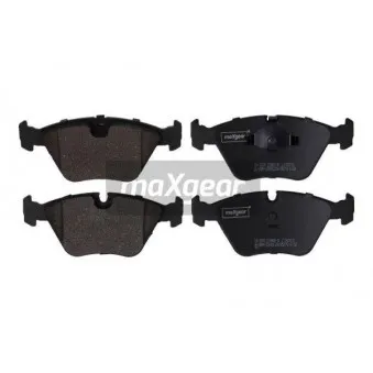 Jeu de 4 plaquettes de frein avant MAXGEAR 19-1076
