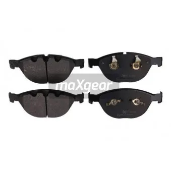 Jeu de 4 plaquettes de frein avant MAXGEAR 19-1078