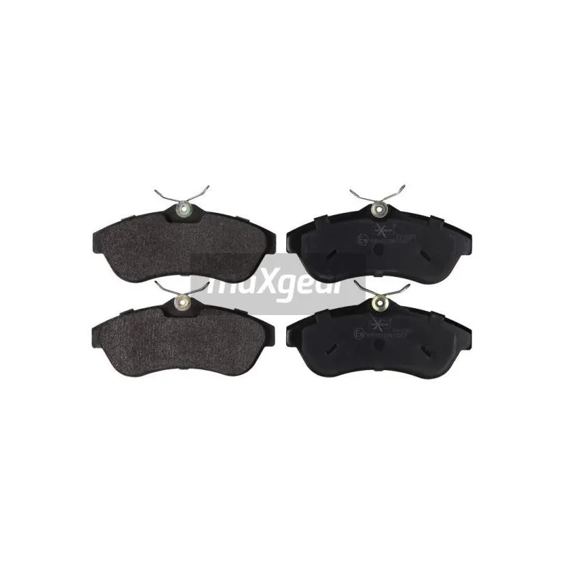 Jeu de 4 plaquettes de frein avant MAXGEAR 19-1081