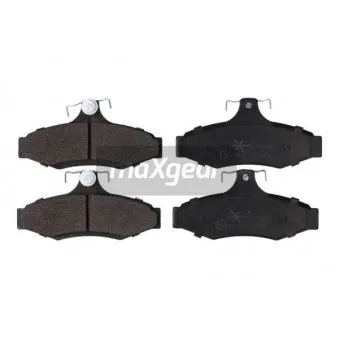 Jeu de 4 plaquettes de frein arrière MAXGEAR 19-1083
