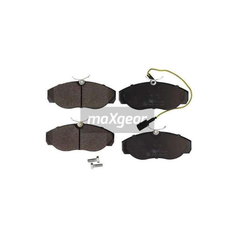 Jeu de 4 plaquettes de frein avant MAXGEAR 19-1085
