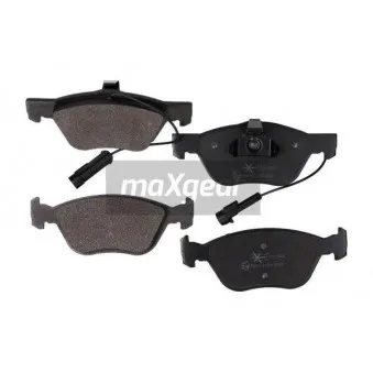 Jeu de 4 plaquettes de frein avant MAXGEAR 19-1086