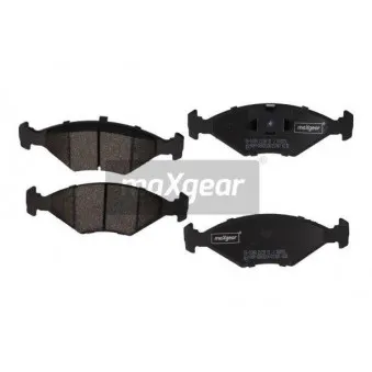 Jeu de 4 plaquettes de frein avant MAXGEAR 19-1088