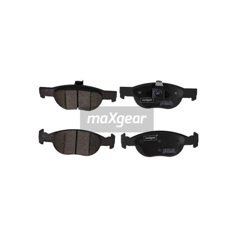 Jeu de 4 plaquettes de frein avant MAXGEAR 19-1089