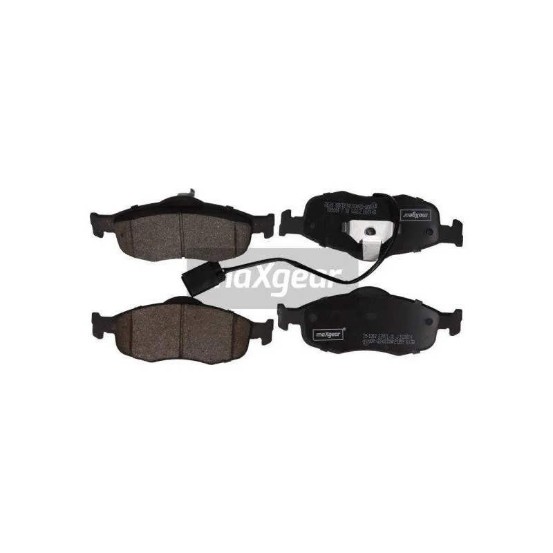 Jeu de 4 plaquettes de frein avant MAXGEAR 19-1093