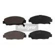 Jeu de 4 plaquettes de frein avant MAXGEAR 19-1095 - Visuel 1