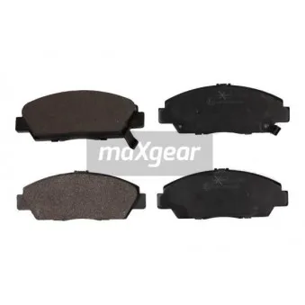 Jeu de 4 plaquettes de frein avant MAXGEAR 19-1095