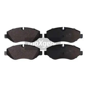 Jeu de 4 plaquettes de frein avant MAXGEAR 19-1096