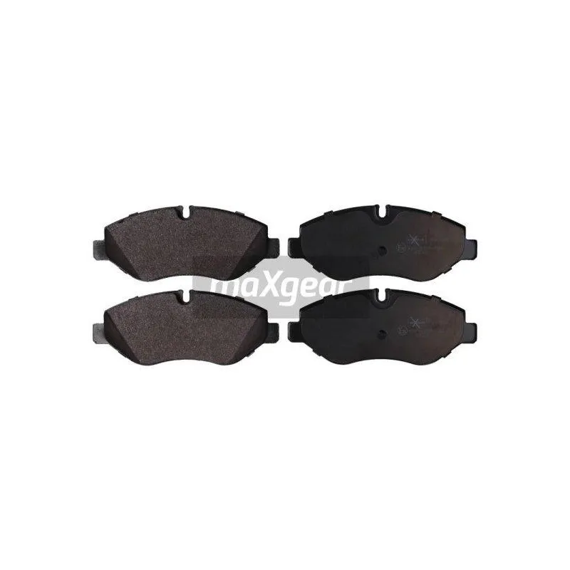 Jeu de 4 plaquettes de frein avant MAXGEAR 19-1096