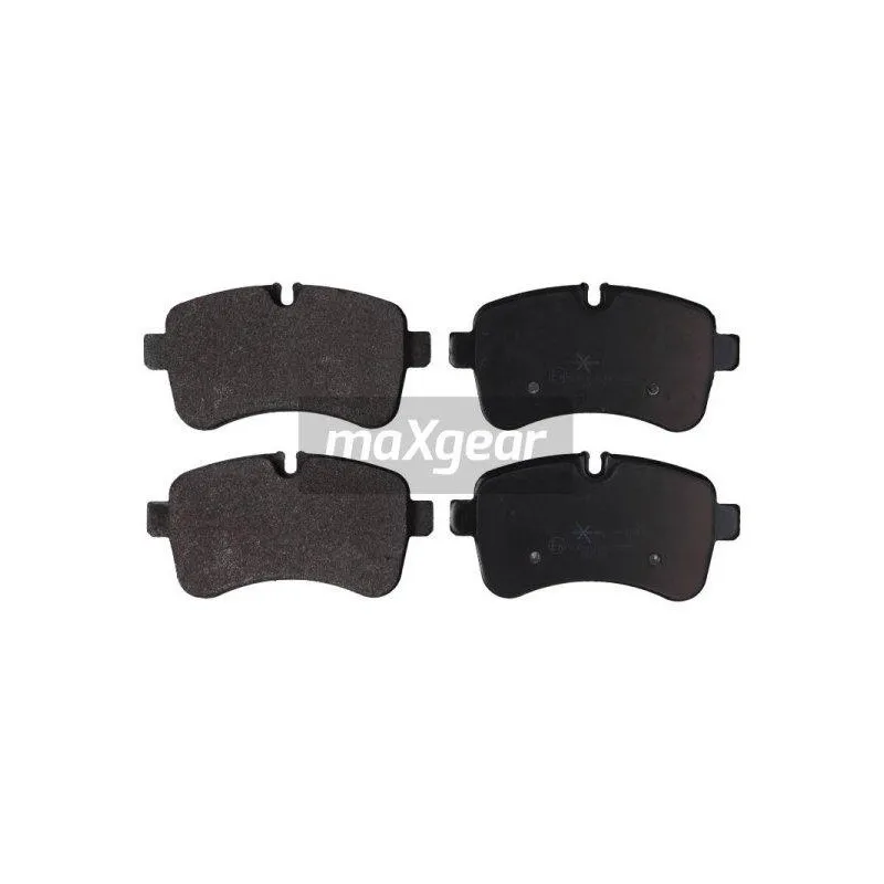 Jeu de 4 plaquettes de frein arrière MAXGEAR 19-1097