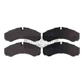 Jeu de 4 plaquettes de frein arrière MAXGEAR 19-1098