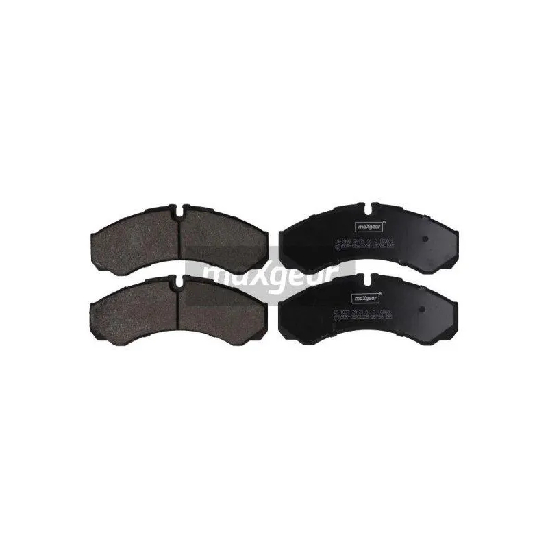Jeu de 4 plaquettes de frein arrière MAXGEAR 19-1099