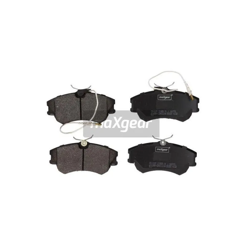 Jeu de 4 plaquettes de frein avant MAXGEAR 19-1100