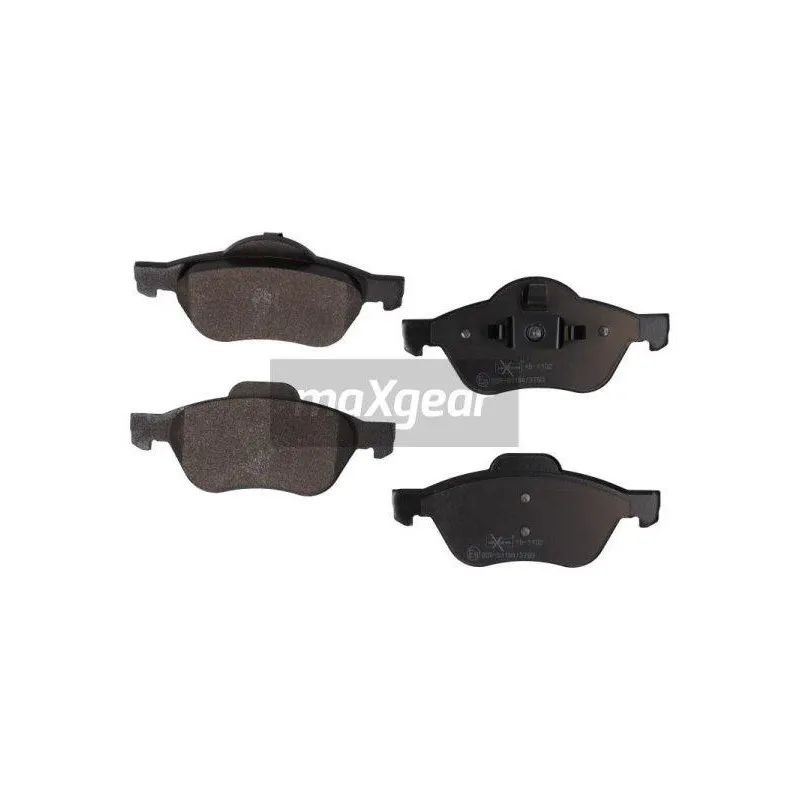 Jeu de 4 plaquettes de frein avant MAXGEAR 19-1102