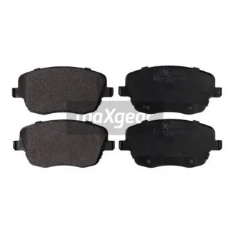 Jeu de 4 plaquettes de frein avant MAXGEAR 19-1111