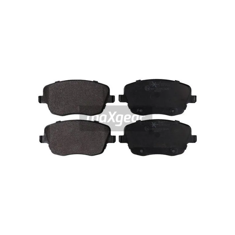 Jeu de 4 plaquettes de frein avant MAXGEAR 19-1111