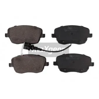Jeu de 4 plaquettes de frein avant MAXGEAR 19-1112