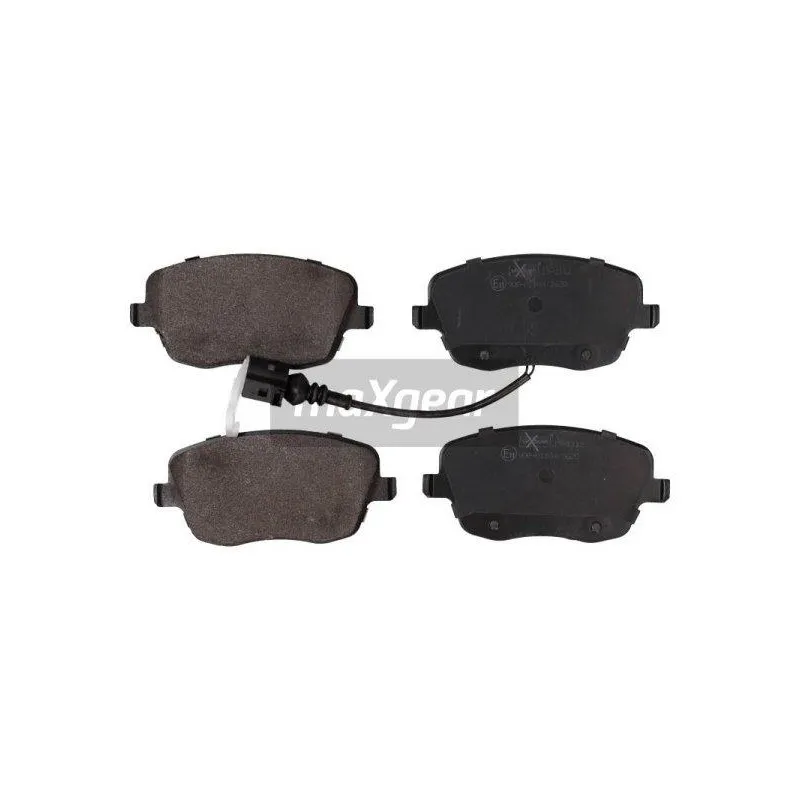 Jeu de 4 plaquettes de frein avant MAXGEAR 19-1112