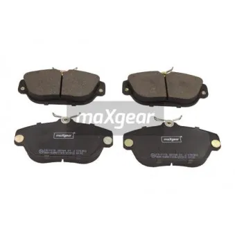 Jeu de 4 plaquettes de frein avant MAXGEAR 19-1115