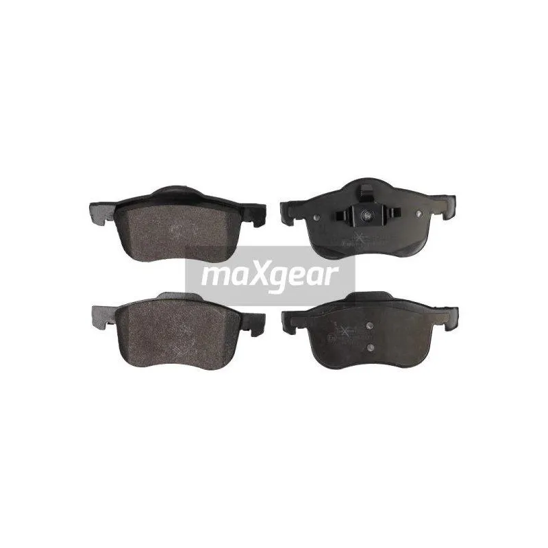 Jeu de 4 plaquettes de frein avant MAXGEAR 19-1117