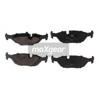 Jeu de 4 plaquettes de frein arrière MAXGEAR 19-1118