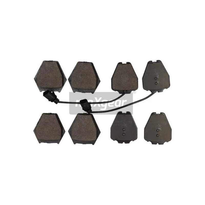 Jeu de 4 plaquettes de frein avant MAXGEAR 19-1121